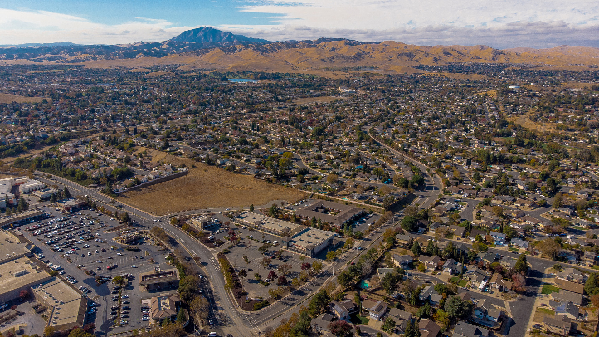 Aerial over Antioch, CA